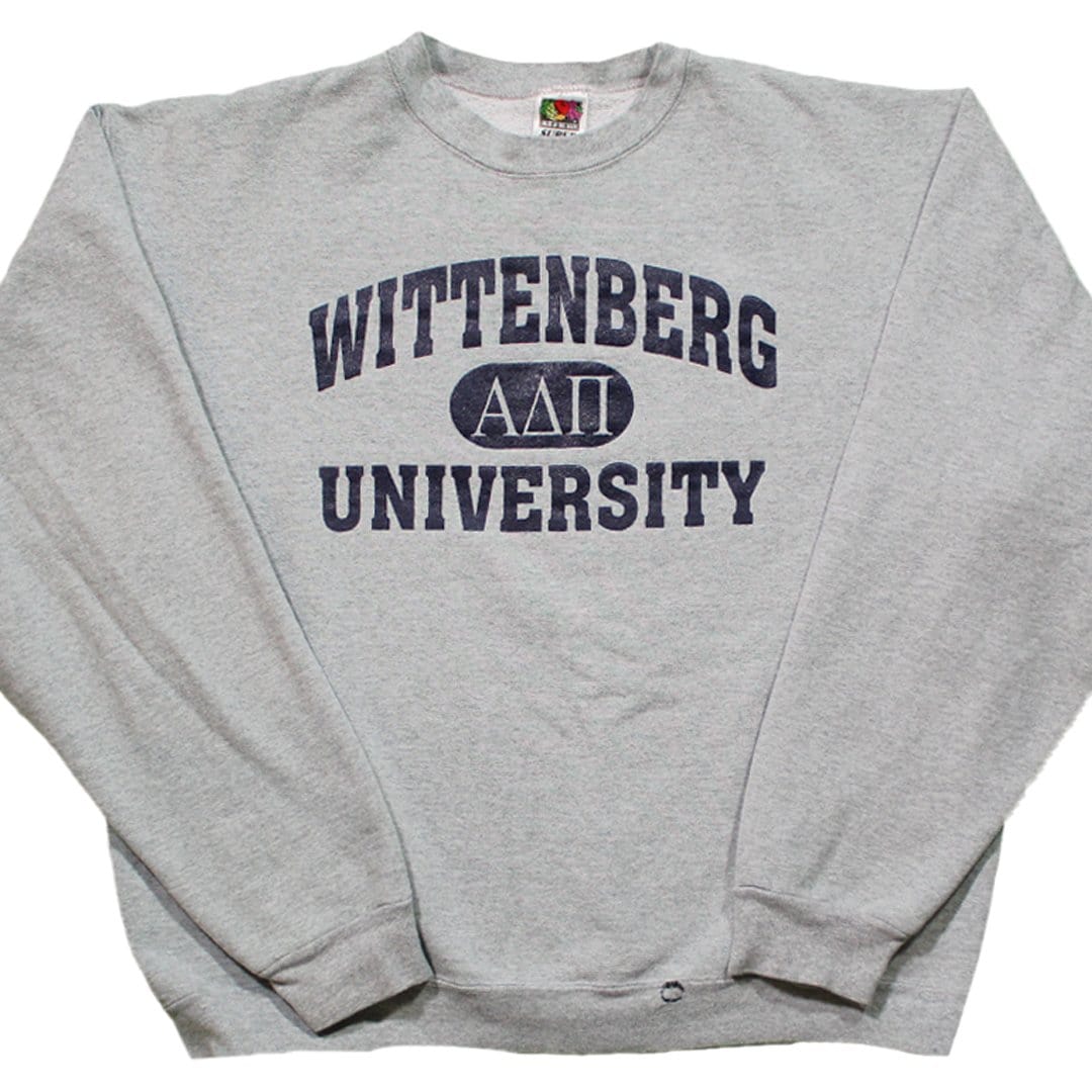 Vintage Wittenberg University Alpha Delta Pi Crewneck | Rebalance Vintage.