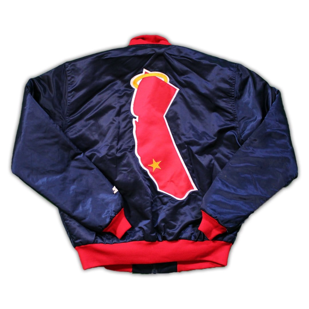 Vintage LA Angels MLB x Starter Bomber Jacket | Rebalance Vintage.