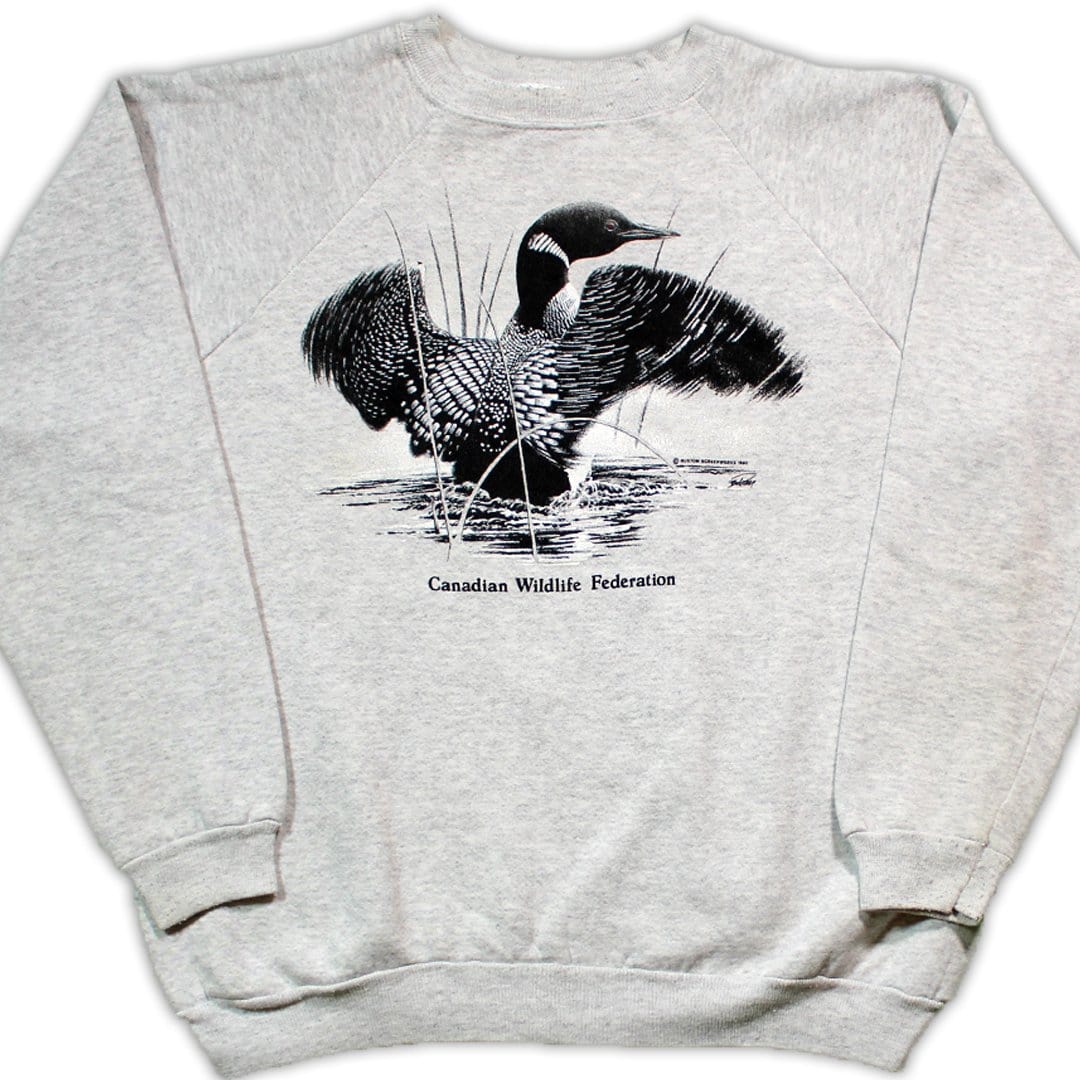 Vintage 90's Bird Canadians Wildlife Federation | Rebalance Vintage.