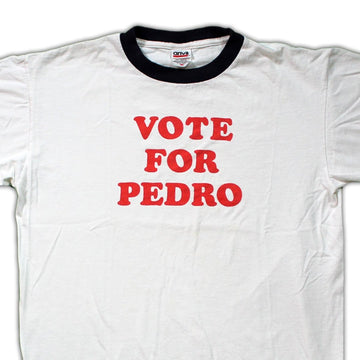 Vintage Vote for Pedro Napoleon Dynamite Ringer Tee | Rebalance Vintage.