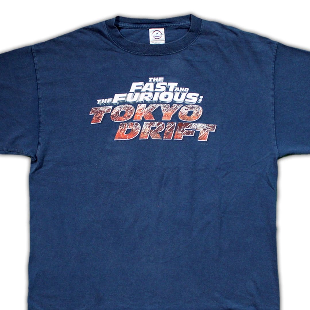 Vintage RARE ’06 ‘Fast & Furious Tokyo  (L)Drift Promo Tee | Rebalance Vintage.