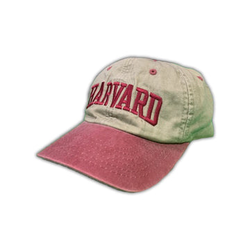 Vintage Beige Harvard Spell Out Hat | Rebalance Vintage.