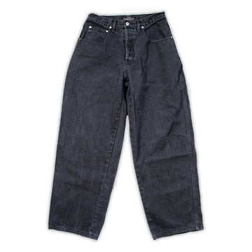 Vintage Black Guess Wide Leg Jeans | Rebalance Vintage.