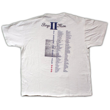Vintage RARE ’94/95 Boyz II Men Tee | Rebalance Vintage.