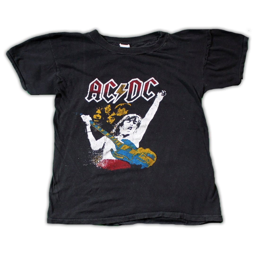 Vintage 80s ACDC Single Stitch Tee | Rebalance Vintage.