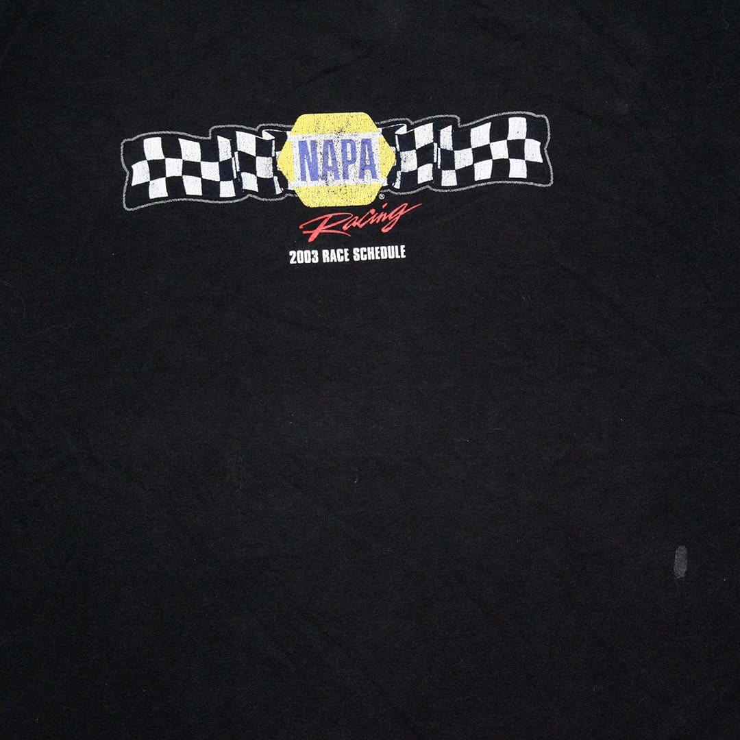 Vintage '03 Napa Racing Schedule Tour Tee | Rebalance Vintage.