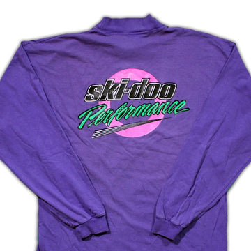 Vintage Purple 90s Skidoo Performance Turtleneck | Rebalance Vintage.