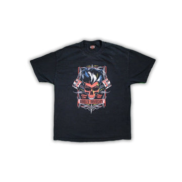 Vintage Hard Core Harley Davidson Texas Tee | Rebalance Vintage.