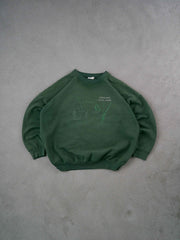 Vintage 90s Pine Green Killbear Park Ontario Graphic Crewneck  (XL)