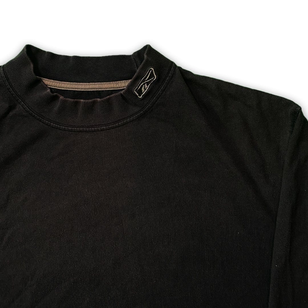 Vintage Black Reebok Mock Neck | Rebalance Vintage.