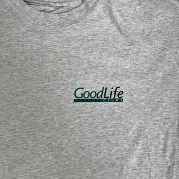 Vintage 90s Goodlife Around the world club tee (L) | Rebalance Vintage.