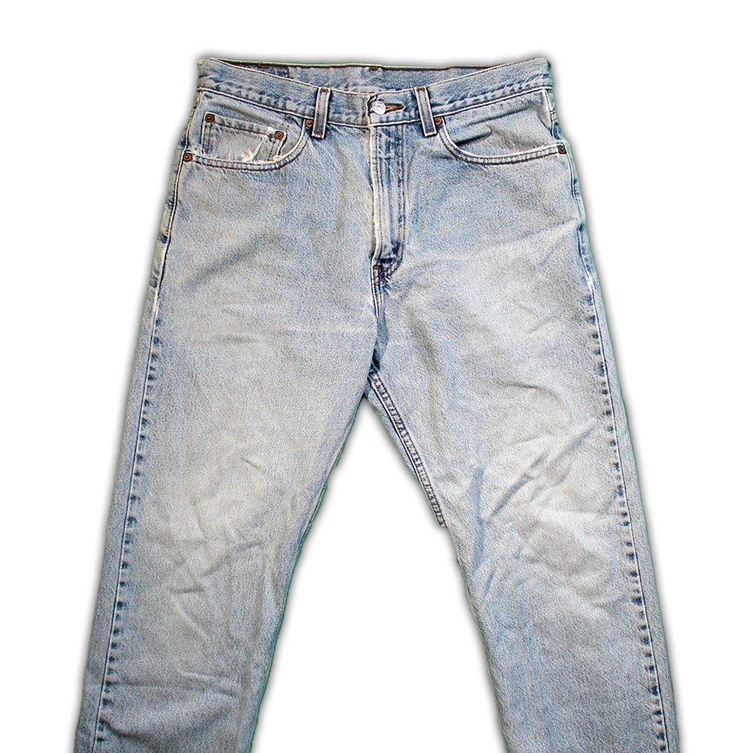 Vintage Light Blue Levi 505 Jeans | Rebalance Vintage.