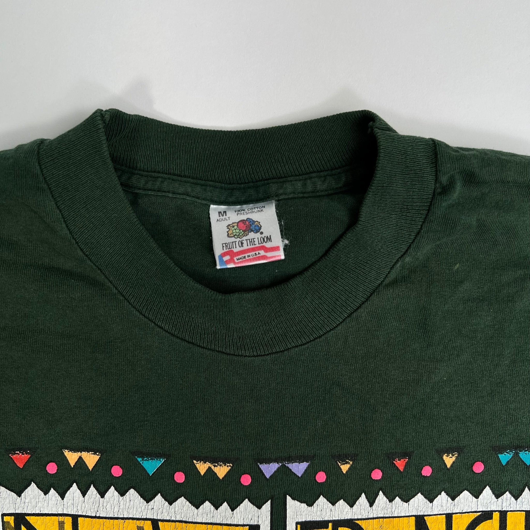 Vintage '90 Green New Orleans French Quarter Tee | Rebalance Vintage.