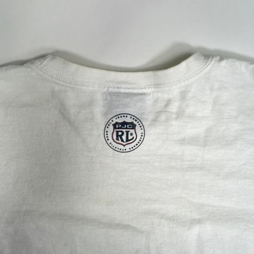 Vintage White Polo Jeans Co 67 Long Sleeve (XL) | Rebalance Vintage.