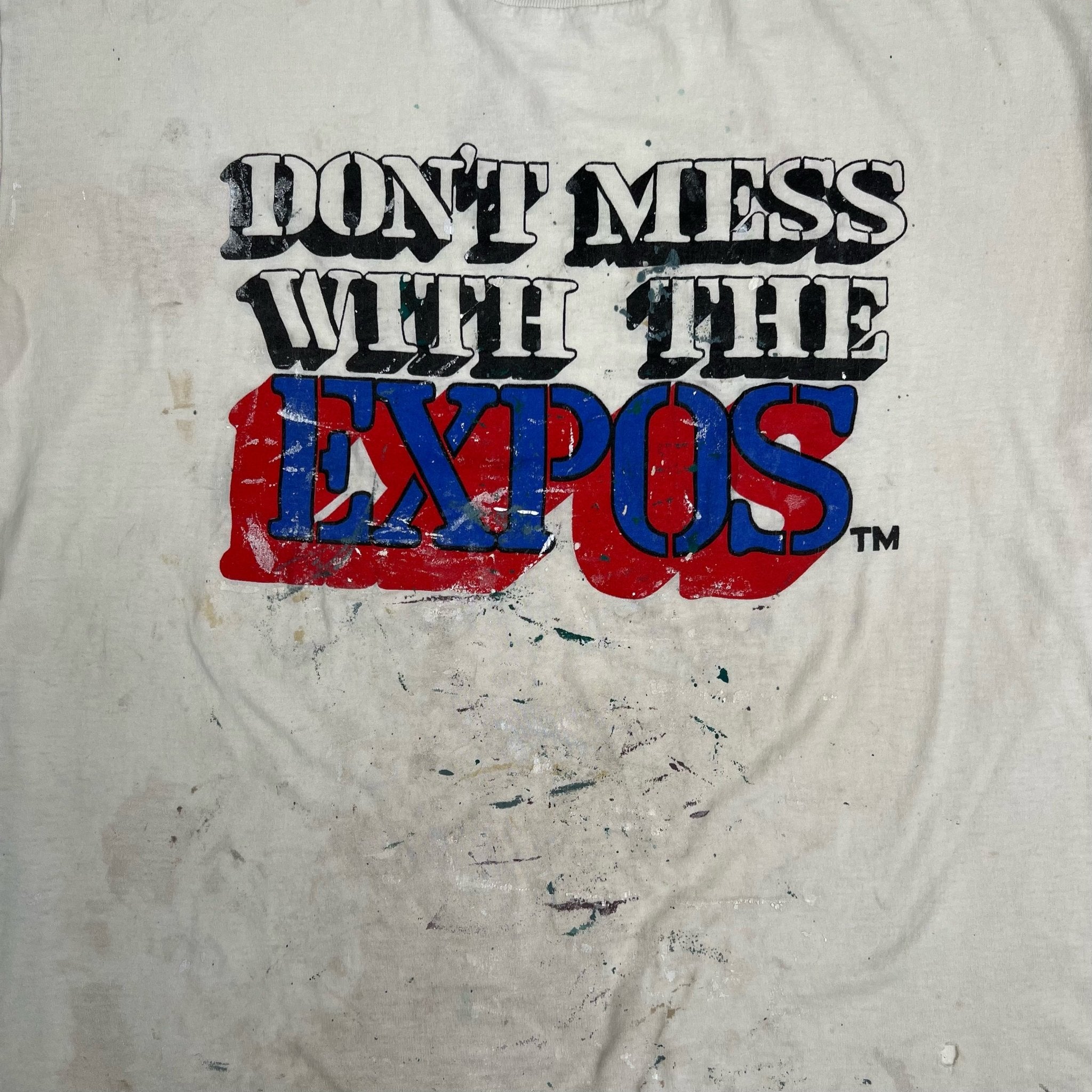Vintage Don’t Mess With The Expos Single-Stitch Tee (L) | Rebalance Vintage.