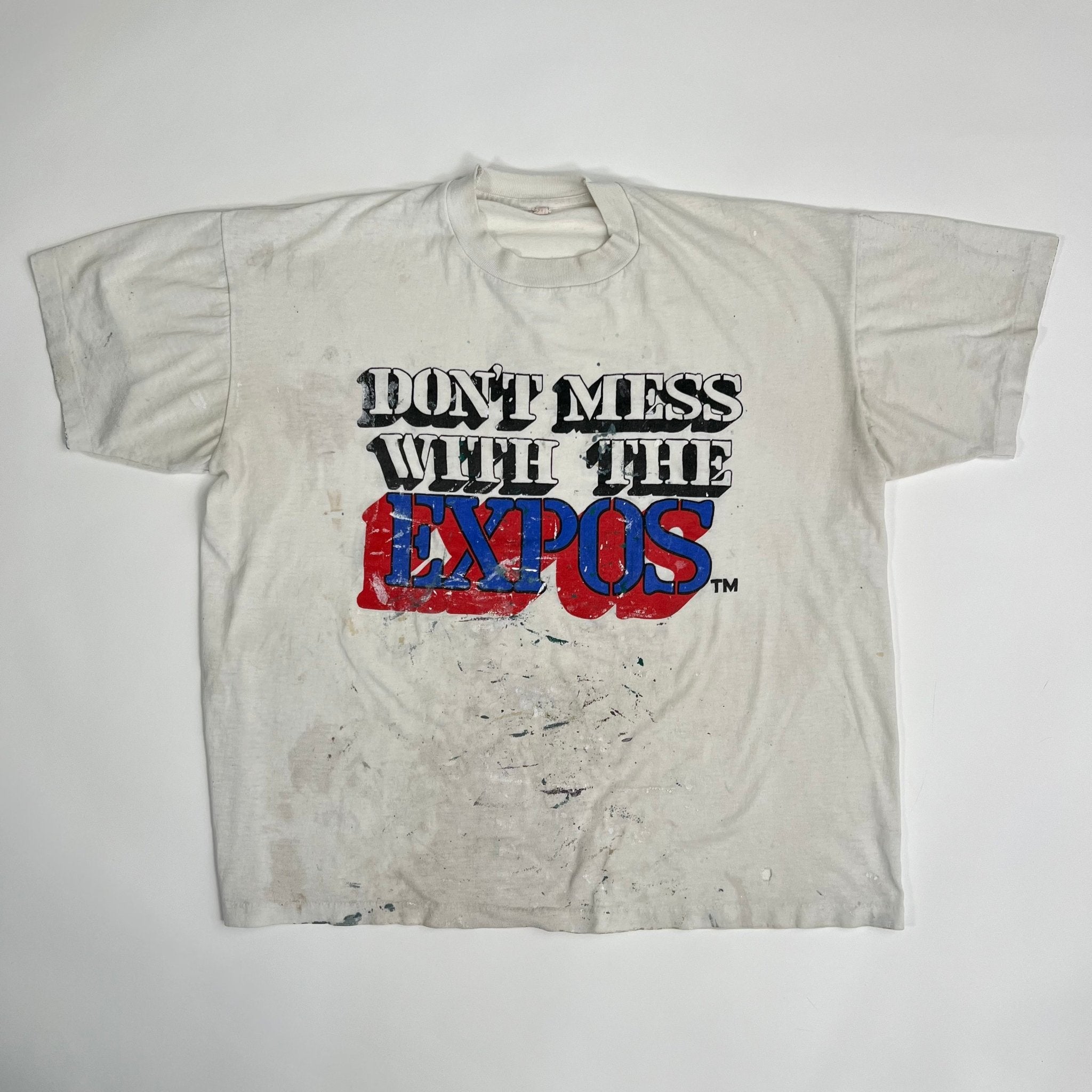 Vintage Don’t Mess With The Expos Single-Stitch Tee (L) | Rebalance Vintage.