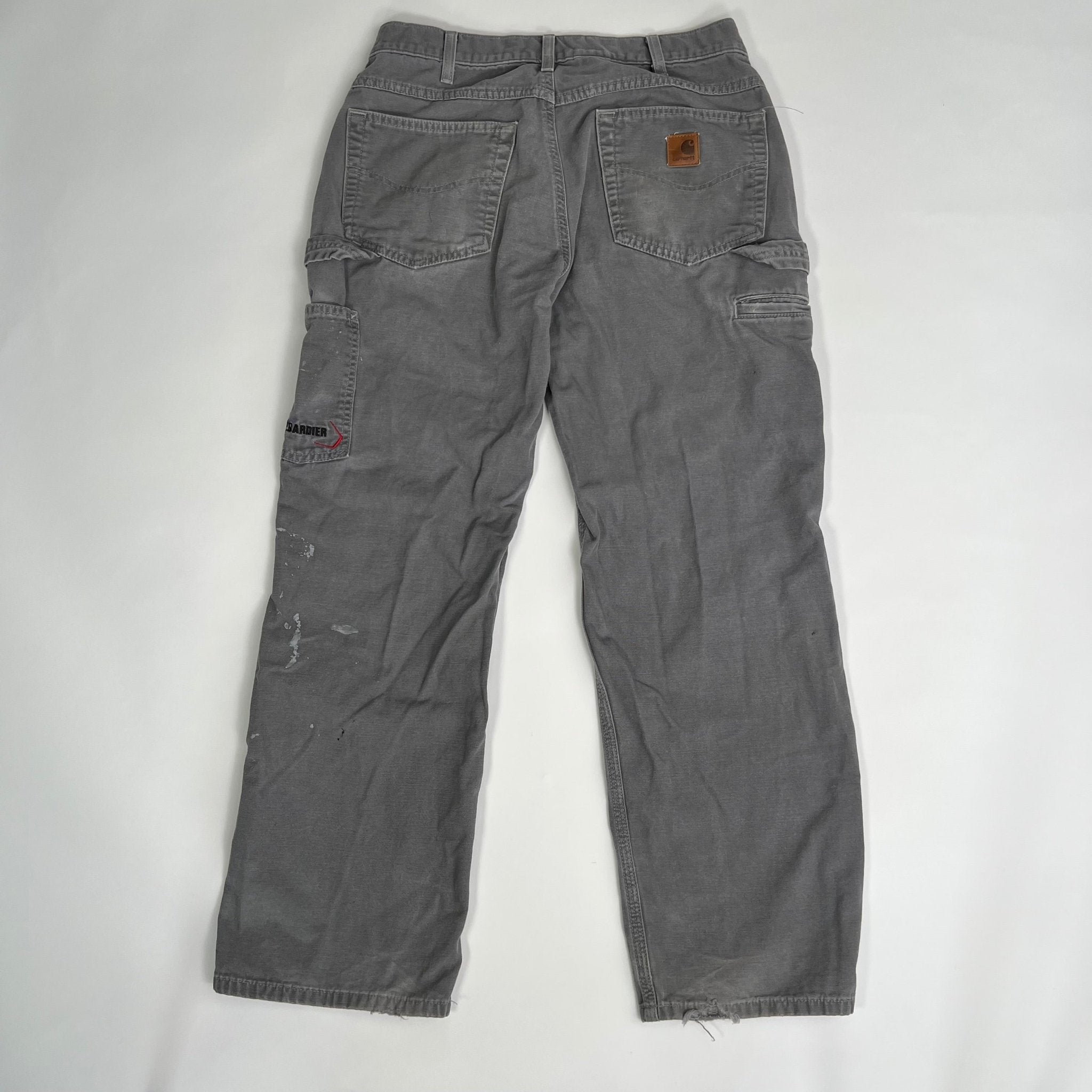 Vintage Grey Carhartt Cargo Pants (32 x 30) | Rebalance Vintage.