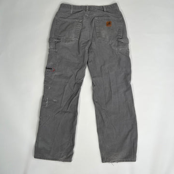 Vintage Grey Carhartt Cargo Pants (32 x 30) | Rebalance Vintage.