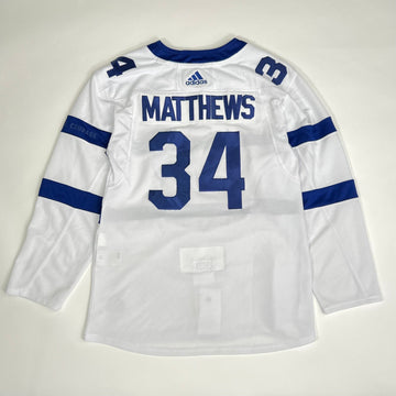 Toronto Maple Leaf’s Matthews 34 x Adidas Jersey (M) | Rebalance Vintage.
