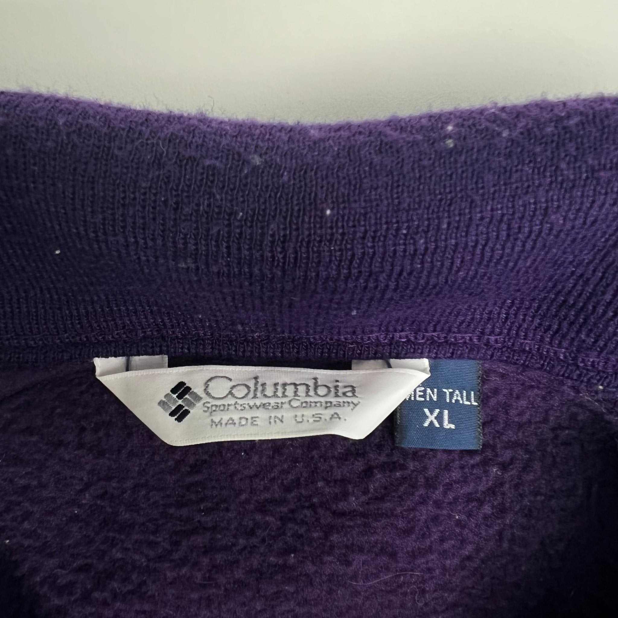 Vintage 80s Columbia Sportswear Jacket + Fleece Zip Up (XL/XXL) | Rebalance Vintage.