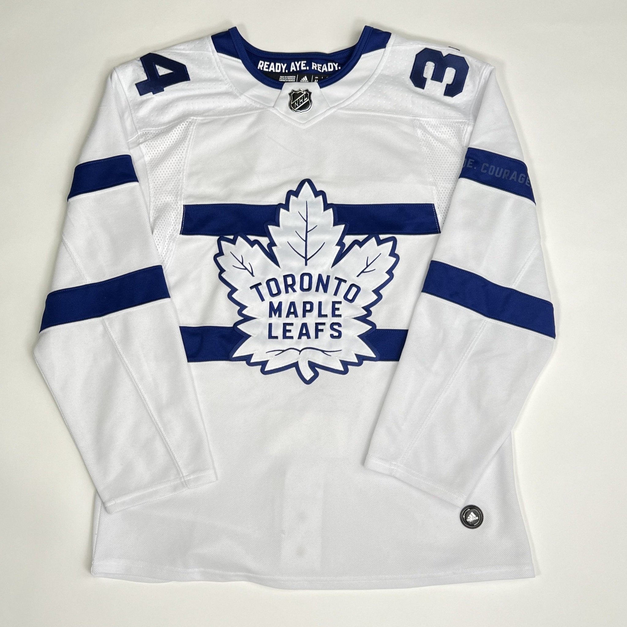 Toronto Maple Leaf’s Matthews 34 x Adidas Jersey (M) | Rebalance Vintage.