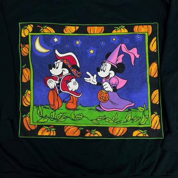 Vintage 90s Mickey + Minnie Mouse Halloween Crewneck | Rebalance Vintage.