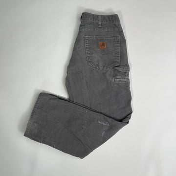 Vintage Grey Carhartt Cargo Pants (32 x 30) | Rebalance Vintage.