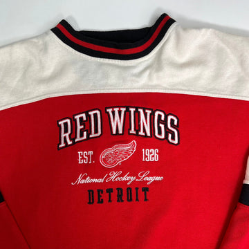 Vintage Tricolor Red Wings NHL Crewneck (XL) | Rebalance Vintage.