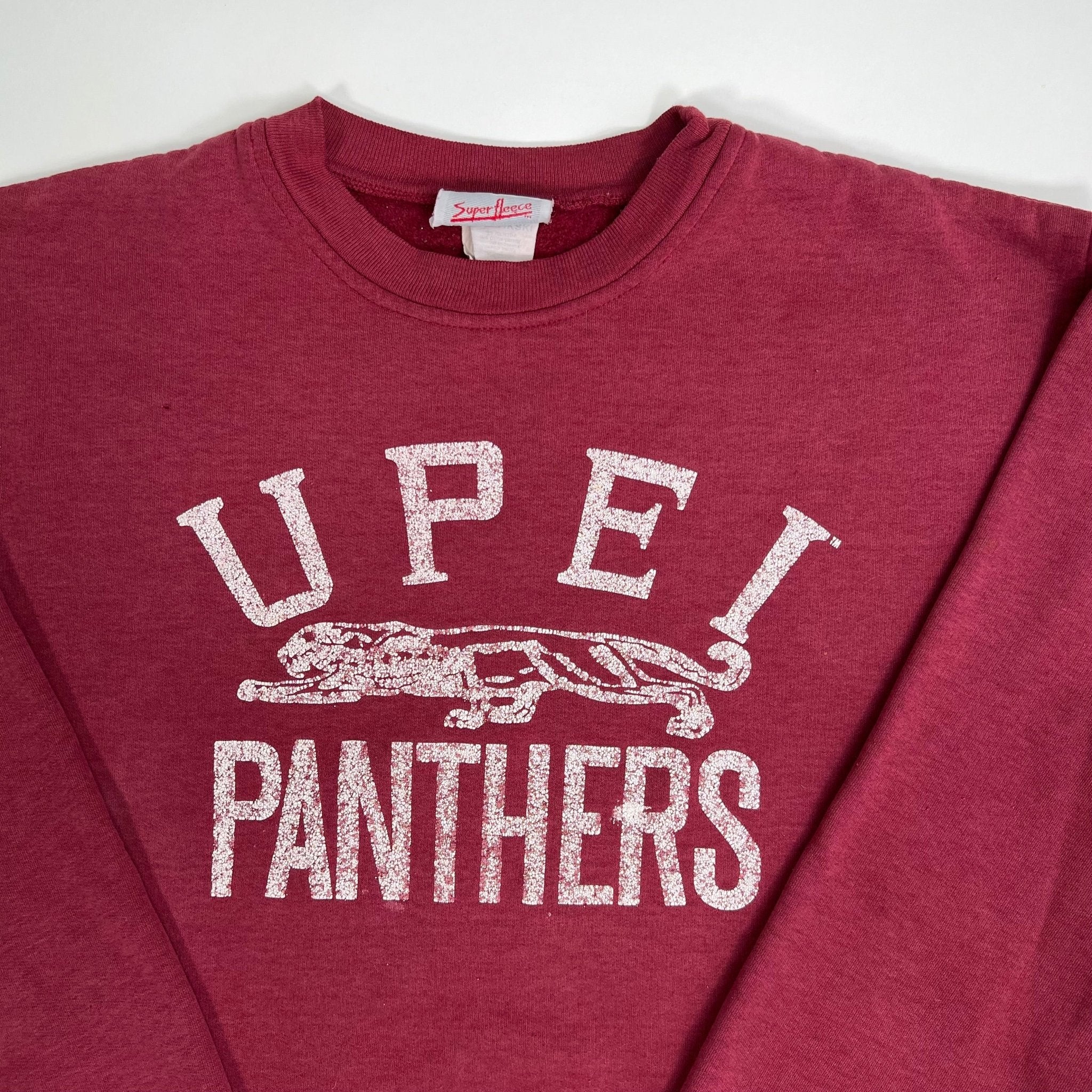 Vintage 90s UPEI Panthers Crewneck | Rebalance Vintage.