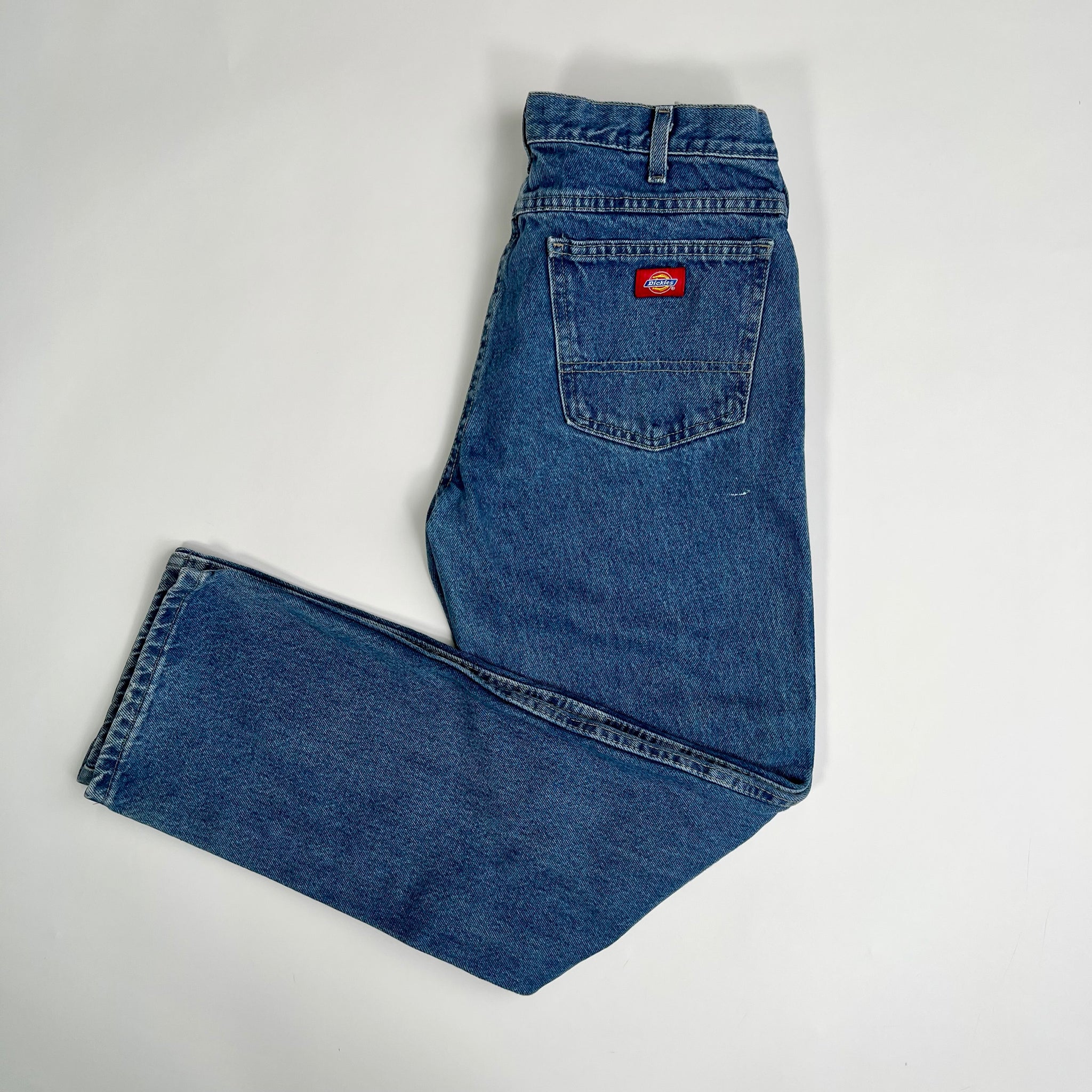 Vintage Blue Dickie Cargo Jeans (34 x 32) | Rebalance Vintage.