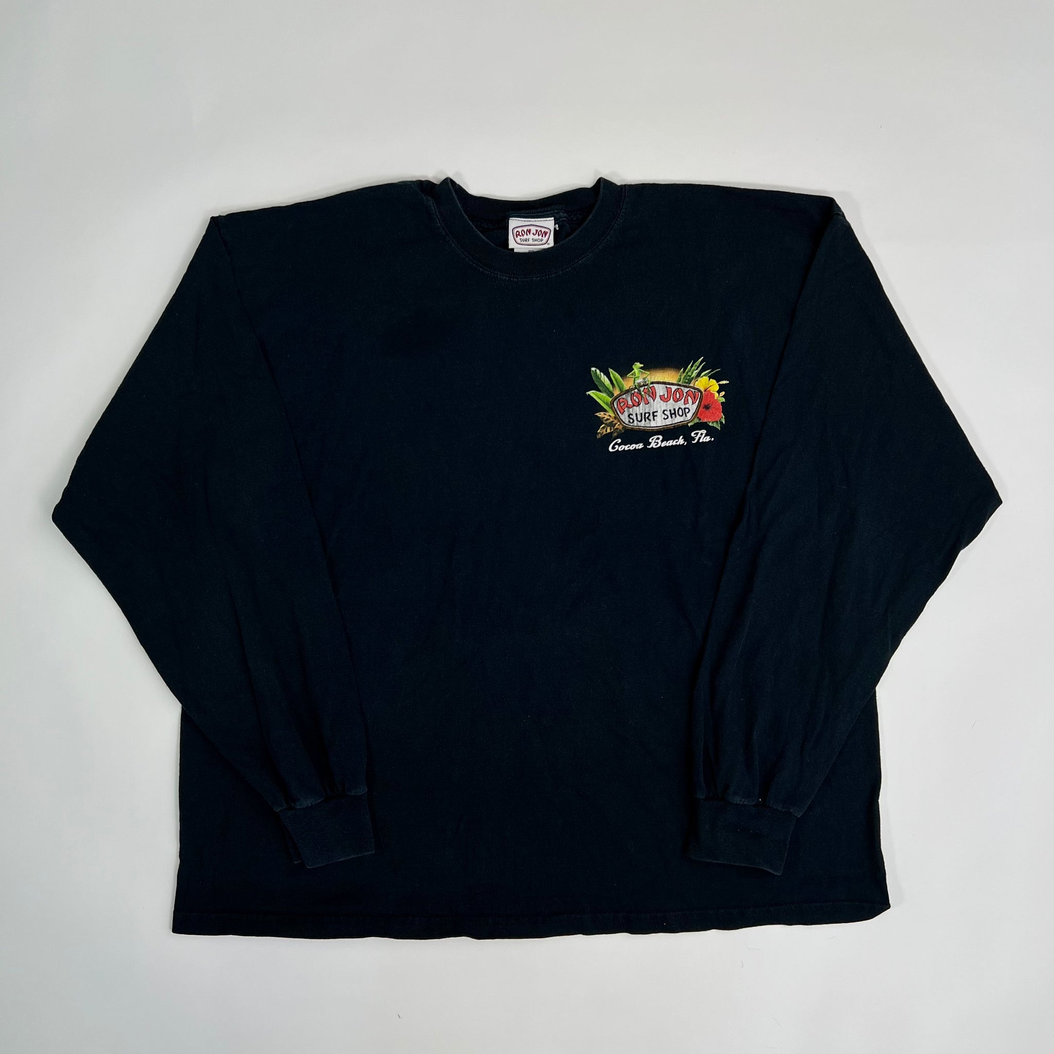 Vintage Ron Jon Surf Shop ‘going tiki wild’ Long Sleeve (XL/XXL) | Rebalance Vintage.