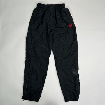 Vintage Black + Red Nike Windbreaker Pants (L) | Rebalance Vintage.