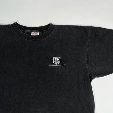 Vintage Black Tag Heuer Single stitch tee (XL) | Rebalance Vintage.