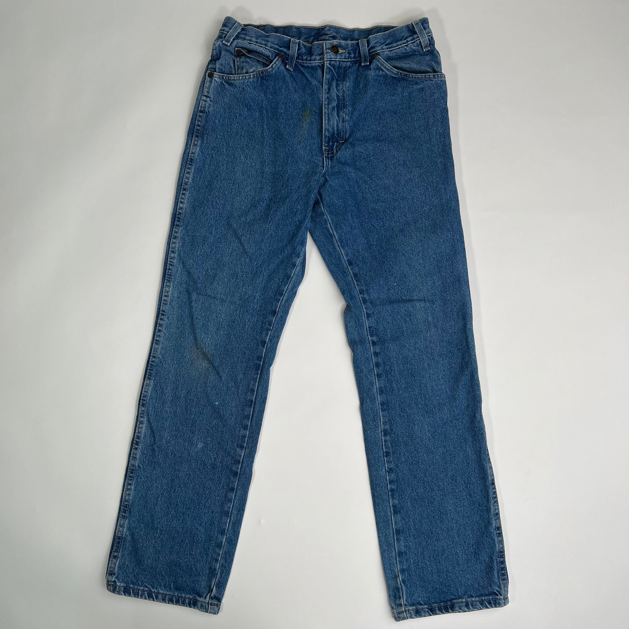 Vintage Blue Dickie Cargo Jeans (34 x 32) | Rebalance Vintage.