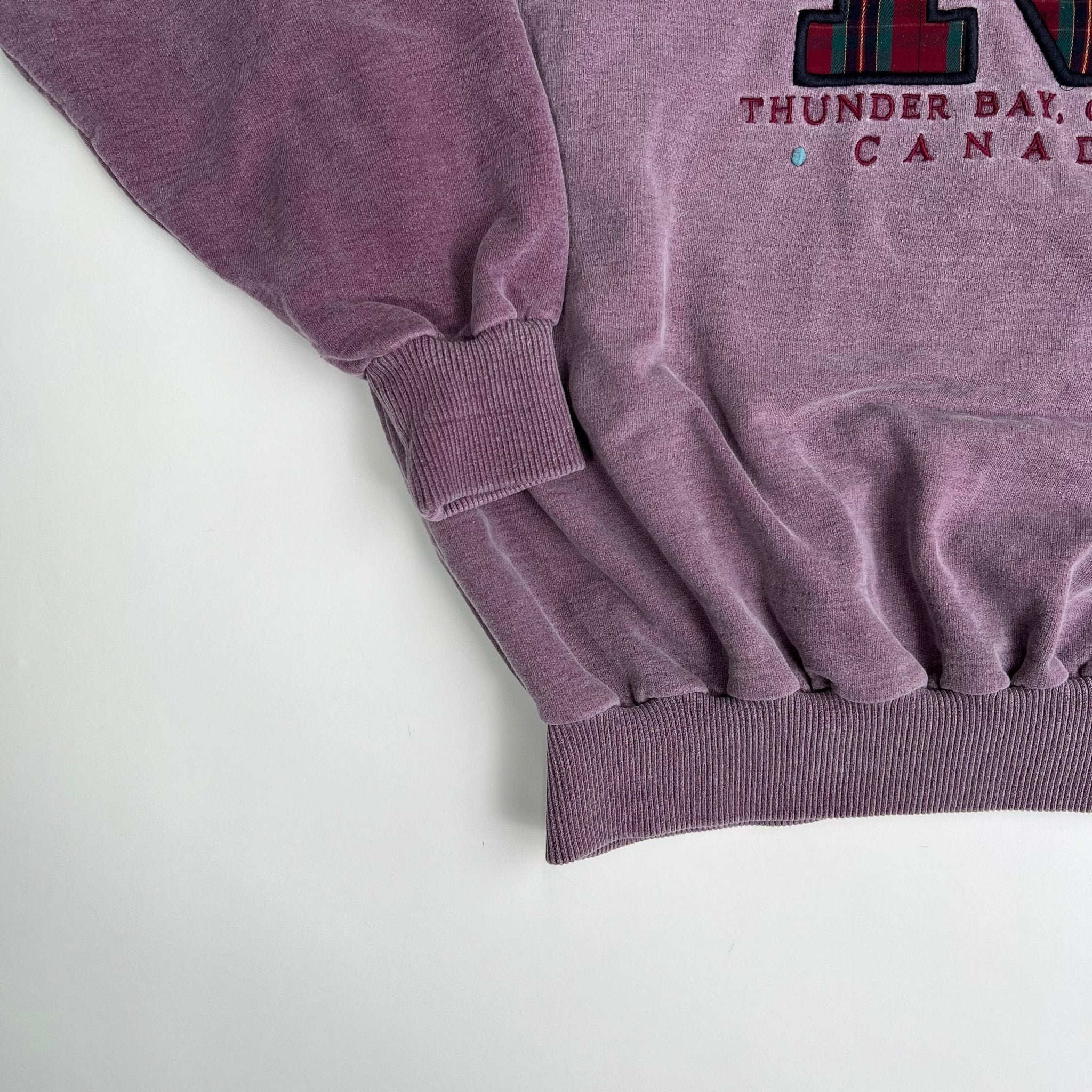 Vintage Purple '95 Nordic World Ski Champions Crewneck | Rebalance Vintage.