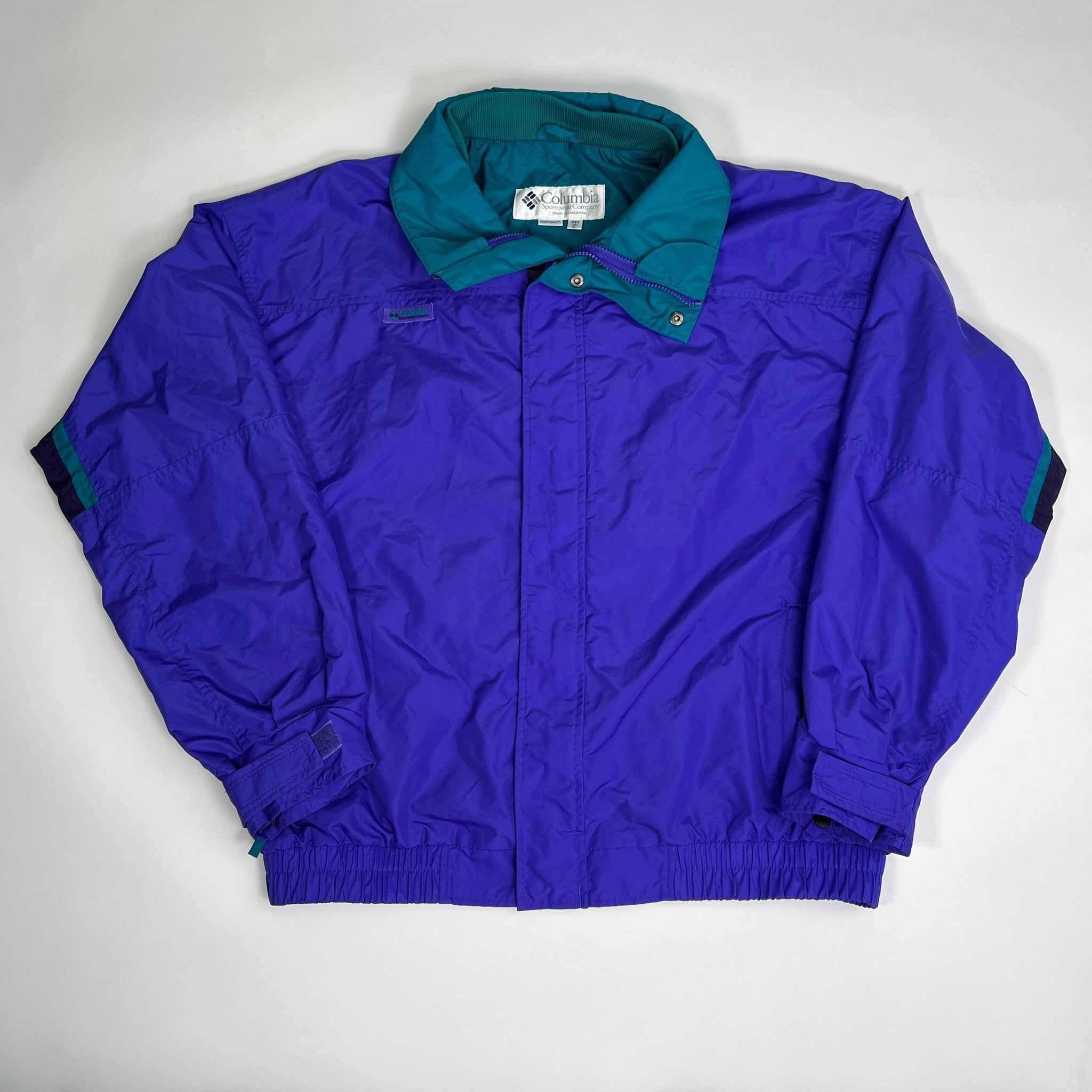 Vintage 80s Columbia Sportswear Jacket + Fleece Zip Up (XL/XXL) | Rebalance Vintage.