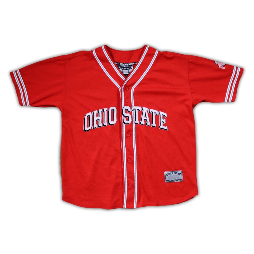 Vintage Ohio State x Steve Barry's Baseball Jersey | Rebalance Vintage.