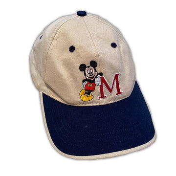 Vintage Mickey 'M' Walt Disney World Hat | Rebalance Vintage.
