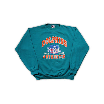 Vintage ’93 Miami Dolphins Team Issue Crewneck | Rebalance Vintage.