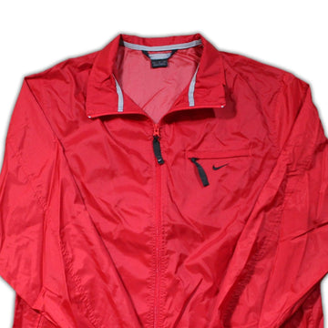 Vintage Red + Black Nike Check Windbreaker | Rebalance Vintage.