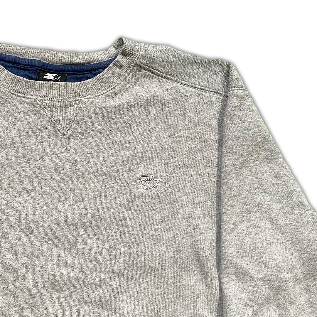 Vintage Grey Starter Crewneck 2.0 (L) | Rebalance Vintage.