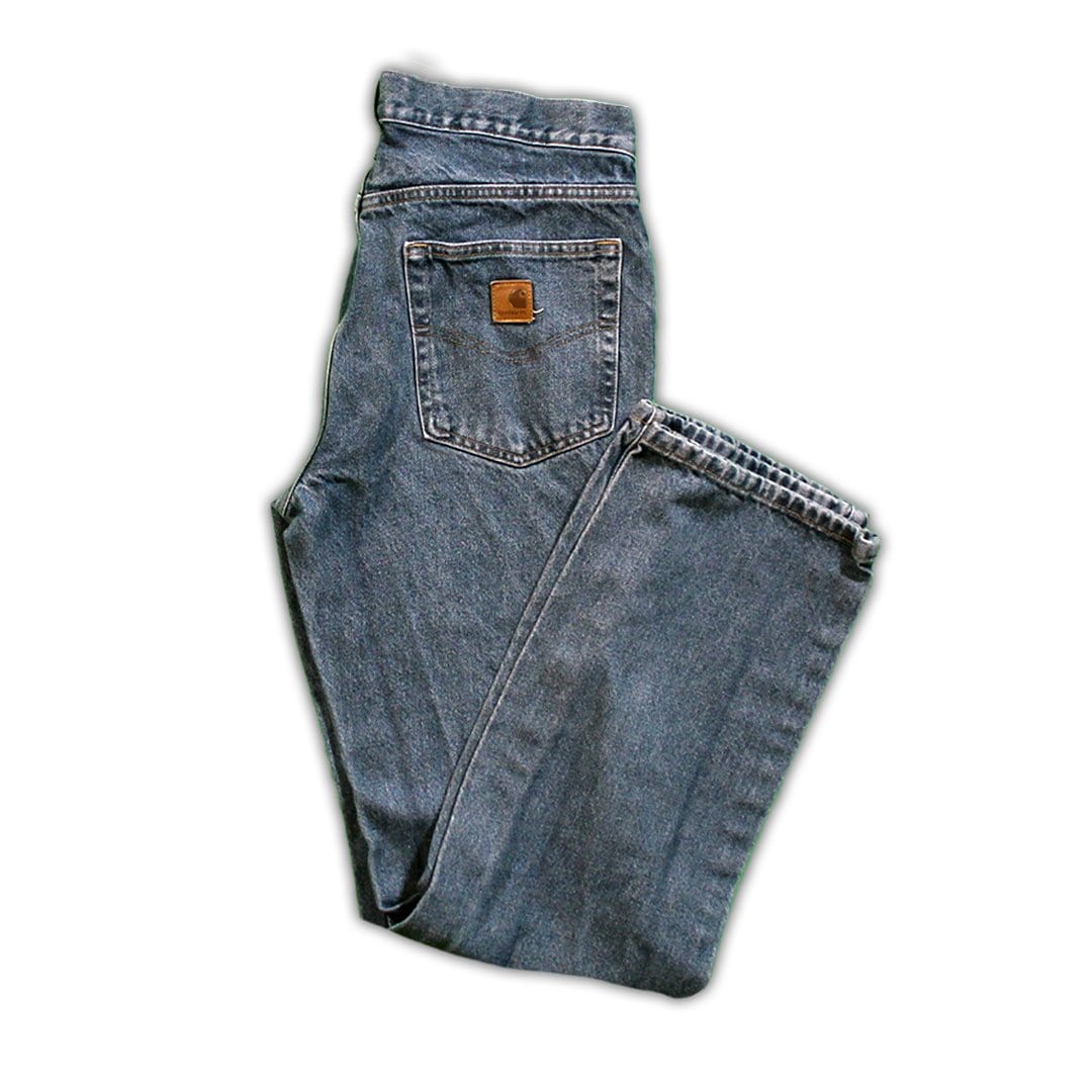 Vintage Dark Blue Carhartt Jeans | Rebalance Vintage.