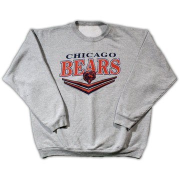 Vintage Grey Chicago Bears Crewneck | Rebalance Vintage.
