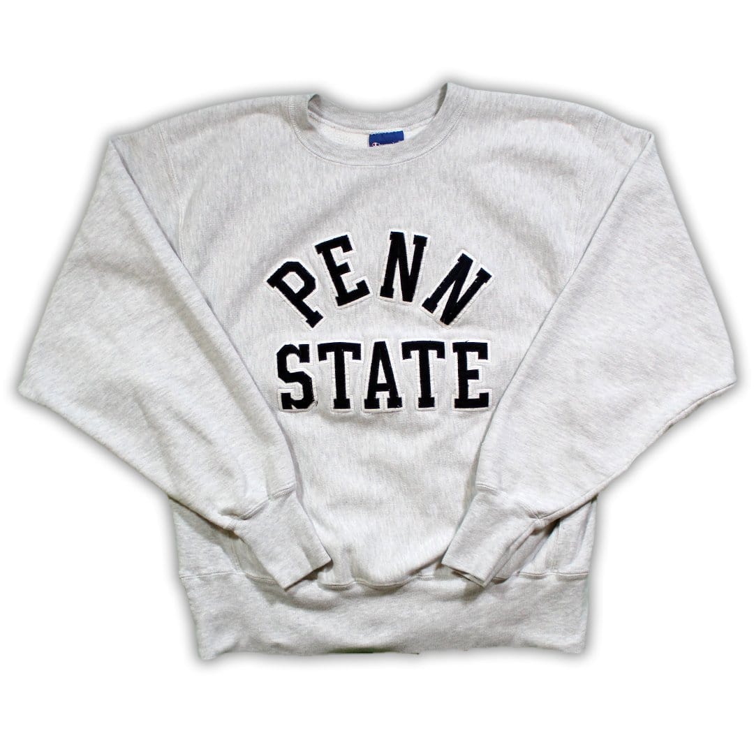 Vintage Penn State x Champion Embroidered Crewneck | Rebalance Vintage.