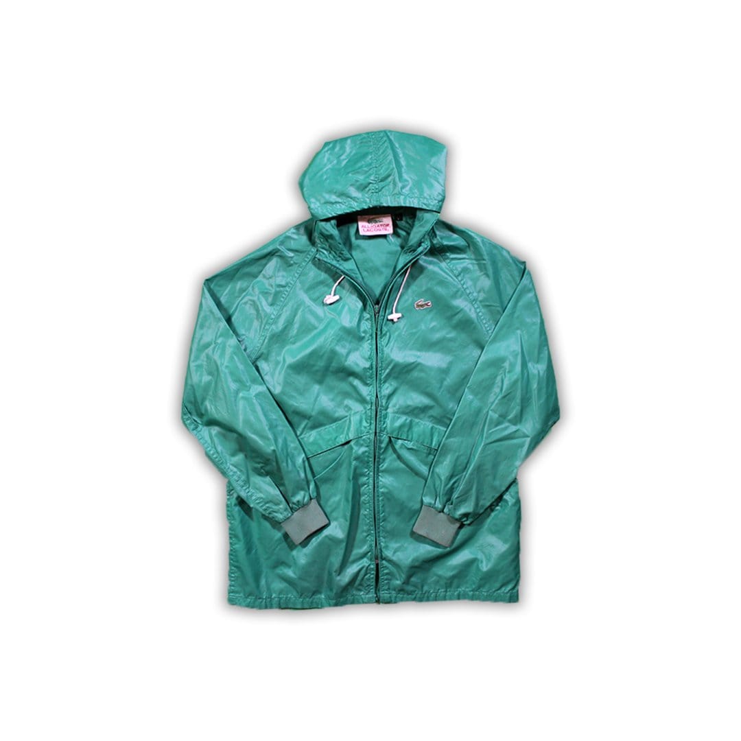 Vintage Green Lacoste Windbreaker | Rebalance Vintage.