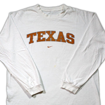 Vintage Nike x Texas Center Check Long Sleeve | Rebalance Vintage.