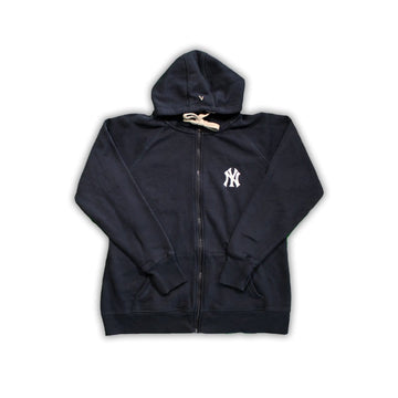 Vintage NY Yankee Logo Zip Up Sweater | Rebalance Vintage.