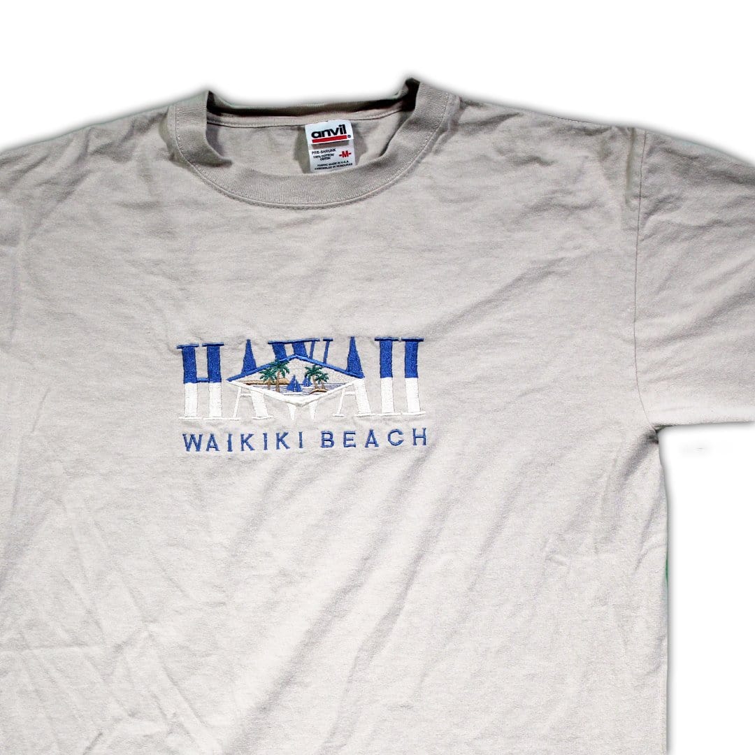 Vintage Hawaii Waikiki Beach Tee | Rebalance Vintage.