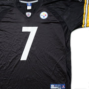 Vintage 00's Steelers Roethlisberger #7 Reebok Jersey (XXL)