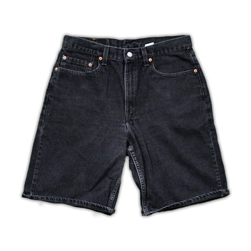 Vintage Black 550 Levi Jean Shorts | Rebalance Vintage.